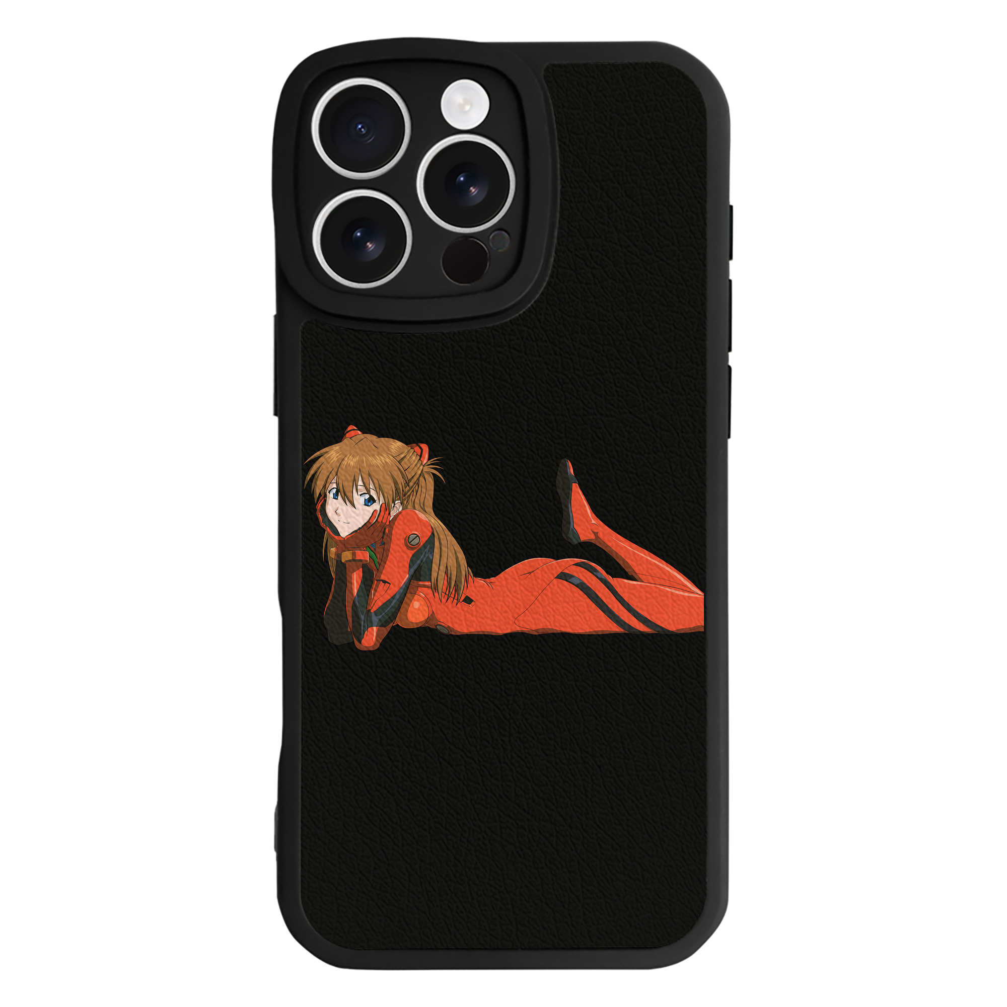 （画像用） EVA 新世紀エヴァンゲリオン 【iPhone 16シリーズ対応】シリコンスマホケース（レザー調） 材質：シリコン